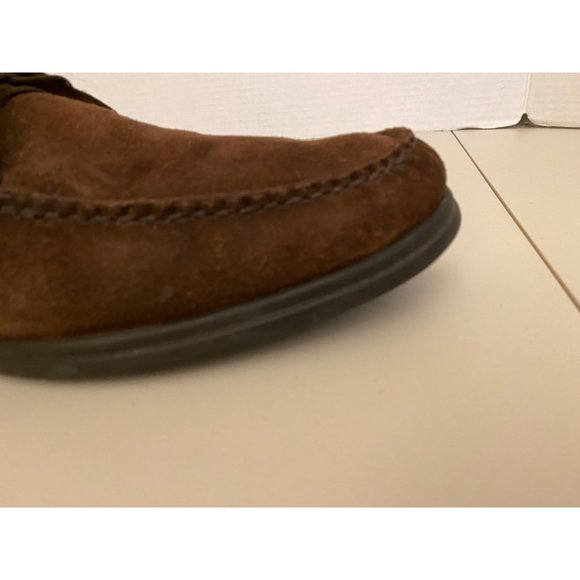 Peter Millar Crowders Suede Lace Up Shoes 12M Casual Non-Slip Comfort Slip-On - Picture 6 of 14